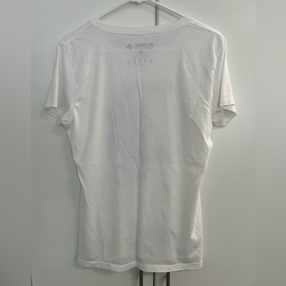 Reel Legends White Graphic T-Shirt Sz XL - Picture 2 of 3
